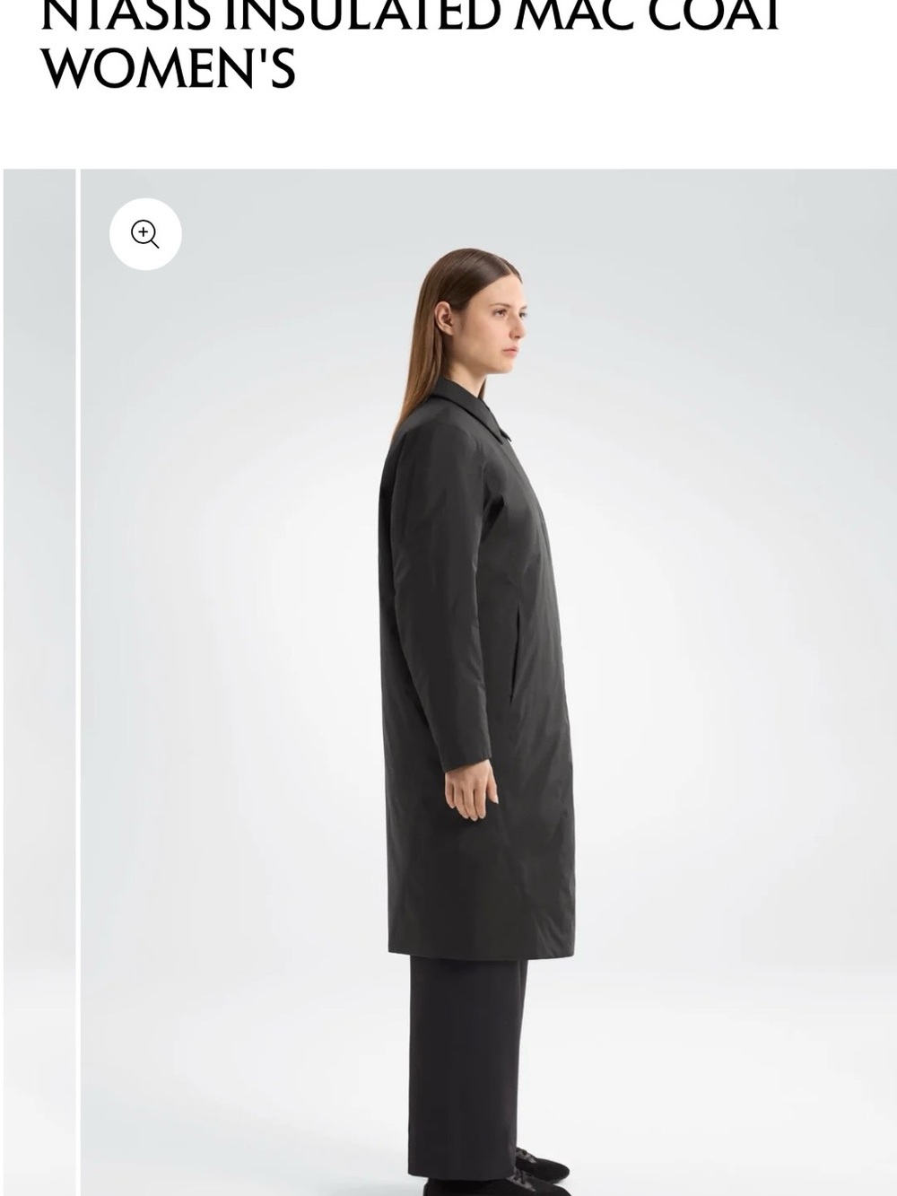 Arcteryx Entasis Insulated Mac Coat Women's Size M - Picture 10 of 14